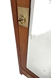 Arts & Crafts One-Door Armoire or Wardrobe Onder den Sint Maarten Style, 1900s